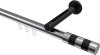 10213545-XX1229 Innenlauf Gardinenstange Aluminium / Metall 20 mm Ø SITENO - Mavell Chrom / Schwarz