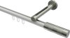 10213545-XX3239 Innenlauf Gardinenstange Aluminium / Metall 20 mm Ø SITENO - Mavell Weiß / Edelstahl-Optik