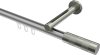 10213545-XX3339 Innenlauf Gardinenstange Aluminium / Metall 20 mm Ø SITENO - Mavell Silbergrau / Edelstahl-Optik