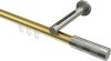 10213545-XX3839 Innenlauf Gardinenstange Messing-Optik / Edelstahl-Optik 20 mm Ø SITENO - Mavell
