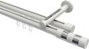 10213546-XX32 Innenlauf Gardinenstange Aluminium / Metall 20 mm Ø 2-läufig SITENO - Mavell Weiß