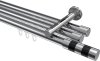 10213547-XX121229 Innenlauf Gardinenstange Aluminium / Metall 20 mm Ø 3-läufig SITENO - Mavell Chrom