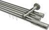 10213547-XX39 Innenlauf Gardinenstange Edelstahl-Optik 20 mm Ø 3-läufig SITENO - Mavell