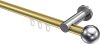 10213611-XX3812 Innenlauf Gardinenstange Aluminium / Metall 20 mm Ø PLATON - Luino Messing-Optik / Chrom