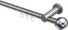10213611-XX3912 Innenlauf Gardinenstange Aluminium / Metall 20 mm Ø PLATON - Luino Edelstahl-Optik / Chrom
