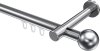 10213625-1012 Innenlauf Gardinenstange Aluminium / Metall 20 mm Ø PRESTIGE - Luino Chrom