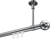 10213633-XX12 Innenlauf Gardinenstange Aluminium / Metall 20 mm Ø SONETTE - Luino Chrom