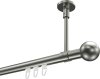 10213633-XX39 Innenlauf Gardinenstange Edelstahl-Optik 20 mm Ø SONETTE - Luino