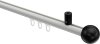 10213634-XX3229 Innenlauf Gardinenstange Aluminium / Metall 20 mm Ø SONIUS - Luino Weiß / Schwarz