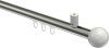 10213634-XX3932 Innenlauf Gardinenstange Aluminium / Metall 20 mm Ø SONIUS - Luino Edelstahl-Optik / Weiß
