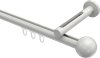 10213645-XX32 Innenlauf Gardinenstange Aluminium / Metall 20 mm Ø SITENO - Luino Weiß