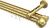 10213646-XX38 Innenlauf Gardinenstange Messing-Optik 20 mm Ø 2-läufig SITENO - Luino