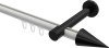 10213725-103229 Innenlauf Gardinenstange Aluminium / Metall 20 mm Ø PRESTIGE - Savio Weiß / Schwarz