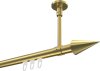 10213733-XX38 Innenlauf Gardinenstange Messing-Optik 20 mm Ø SONETTE - Savio