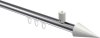 10213734-XX1232 Innenlauf Gardinenstange Aluminium / Metall 20 mm Ø SONIUS - Savio Chrom / Weiß