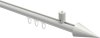 10213734-XX32 Innenlauf Gardinenstange Aluminium / Metall 20 mm Ø SONIUS - Savio Weiß