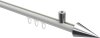 10213734-XX3212 Innenlauf Gardinenstange Aluminium / Metall 20 mm Ø SONIUS - Savio Weiß / Chrom