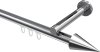 10213745-XX12 Innenlauf Gardinenstange Aluminium / Metall 20 mm Ø SITENO - Savio Chrom