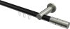 10213811-102939 Innenlauf Gardinenstange Aluminium / Metall 20 mm Ø PLATON - Elanto Schwarz / Edelstahl-Optik