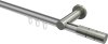 10213811-XX3339 Innenlauf Gardinenstange Aluminium / Metall 20 mm Ø PLATON - Elanto Silbergrau / Edelstahl-Optik