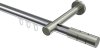 10213825-XX1239 Innenlauf Gardinenstange Aluminium / Metall 20 mm Ø PRESTIGE - Elanto Chrom / Edelstahl-Optik