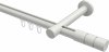 10213825-XX32 Innenlauf Gardinenstange Aluminium / Metall 20 mm Ø PRESTIGE - Elanto Weiß