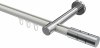 10213825-XX3212 Innenlauf Gardinenstange Aluminium / Metall 20 mm Ø PRESTIGE - Elanto Weiß / Chrom