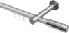 10213825-103212 Innenlauf Gardinenstange Aluminium / Metall 20 mm Ø PRESTIGE - Elanto Weiß / Chrom