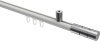 10213834-XX3212 Innenlauf Gardinenstange Aluminium / Metall 20 mm Ø SONIUS - Elanto Weiß / Chrom