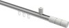 10213834-XX3332 Innenlauf Gardinenstange Aluminium / Metall 20 mm Ø SONIUS - Elanto Silbergrau / Weiß