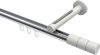 10213845-XX1232 Innenlauf Gardinenstange Aluminium / Metall 20 mm Ø SITENO - Elanto Chrom / Weiß
