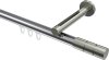 10213845-XX1239 Innenlauf Gardinenstange Aluminium / Metall 20 mm Ø SITENO - Elanto Chrom / Edelstahl-Optik