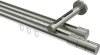 10213846-XX39 Innenlauf Gardinenstange Edelstahl-Optik 20 mm Ø 2-läufig SITENO - Elanto
