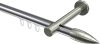 10213925-XX1239 Innenlauf Gardinenstange Aluminium / Metall 20 mm Ø PRESTIGE - Samanto Chrom / Edelstahl-Optik