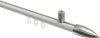 10213934-XX3239 Innenlauf Gardinenstange Aluminium / Metall 20 mm Ø SONIUS - Samanto Weiß / Edelstahl-Optik