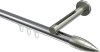 10213945-XX1239 Innenlauf Gardinenstange Aluminium / Metall 20 mm Ø SITENO - Samanto Chrom / Edelstahl-Optik