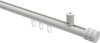 10214134-XX32 Innenlauf Gardinenstange Aluminium / Metall 20 mm Ø SONIUS - Estana Weiß