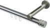 10214145-XX1239 Innenlauf Gardinenstange Aluminium / Metall 20 mm Ø SITENO - Estana Chrom / Edelstahl-Optik