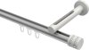 10214145-XX3332 Innenlauf Gardinenstange Aluminium / Metall 20 mm Ø SITENO - Estana Silbergrau / Weiß