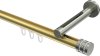 10214145-XX3839 Innenlauf Gardinenstange Messing-Optik / Edelstahl-Optik 20 mm Ø SITENO - Estana