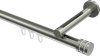10214145-XX39 Innenlauf Gardinenstange Edelstahl-Optik 20 mm Ø SITENO - Estana