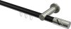 10214211-102939 Innenlauf Gardinenstange Aluminium / Metall 20 mm Ø PLATON - Zoena Schwarz / Edelstahl-Optik