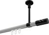 10214233-XX3229 Innenlauf Gardinenstange Aluminium / Metall 20 mm Ø SONETTE - Zoena Weiß / Schwarz