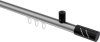 10214234-XX3329 Innenlauf Gardinenstange Aluminium / Metall 20 mm Ø SONIUS - Zoena Silbergrau / Schwarz