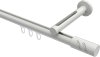10214245-XX32 Innenlauf Gardinenstange Aluminium / Metall 20 mm Ø SITENO - Zoena Weiß