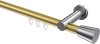 10214611-XX3812 Innenlauf Gardinenstange Aluminium / Metall 20 mm Ø PLATON - Sitra Messing-Optik / Chrom