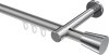 10214625-103312 Innenlauf Gardinenstange Aluminium / Metall 20 mm Ø PRESTIGE - Sitra Silbergrau / Chrom