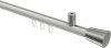 10214634-XX3239 Innenlauf Gardinenstange Aluminium / Metall 20 mm Ø SONIUS - Sitra Weiß / Edelstahl-Optik