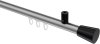 10214634-XX3329 Innenlauf Gardinenstange Aluminium / Metall 20 mm Ø SONIUS - Sitra Silbergrau / Schwarz