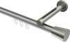 10214645-XX3339 Innenlauf Gardinenstange Aluminium / Metall 20 mm Ø SITENO - Sitra Silbergrau / Edelstahl-Optik